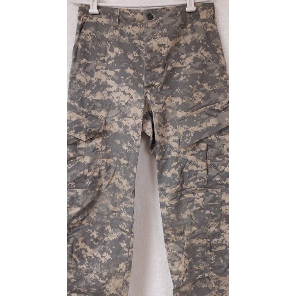 US ARMY Small Long ACU BDU Digital Camo Tactical Military Combat Cargo Pants - Picture 2 of 13
